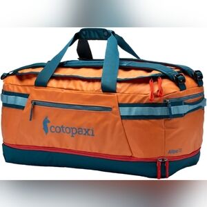 Cotopaxi Allpa 70L duffel bag/backpack- orange - Tamarindo/Abyss - New
